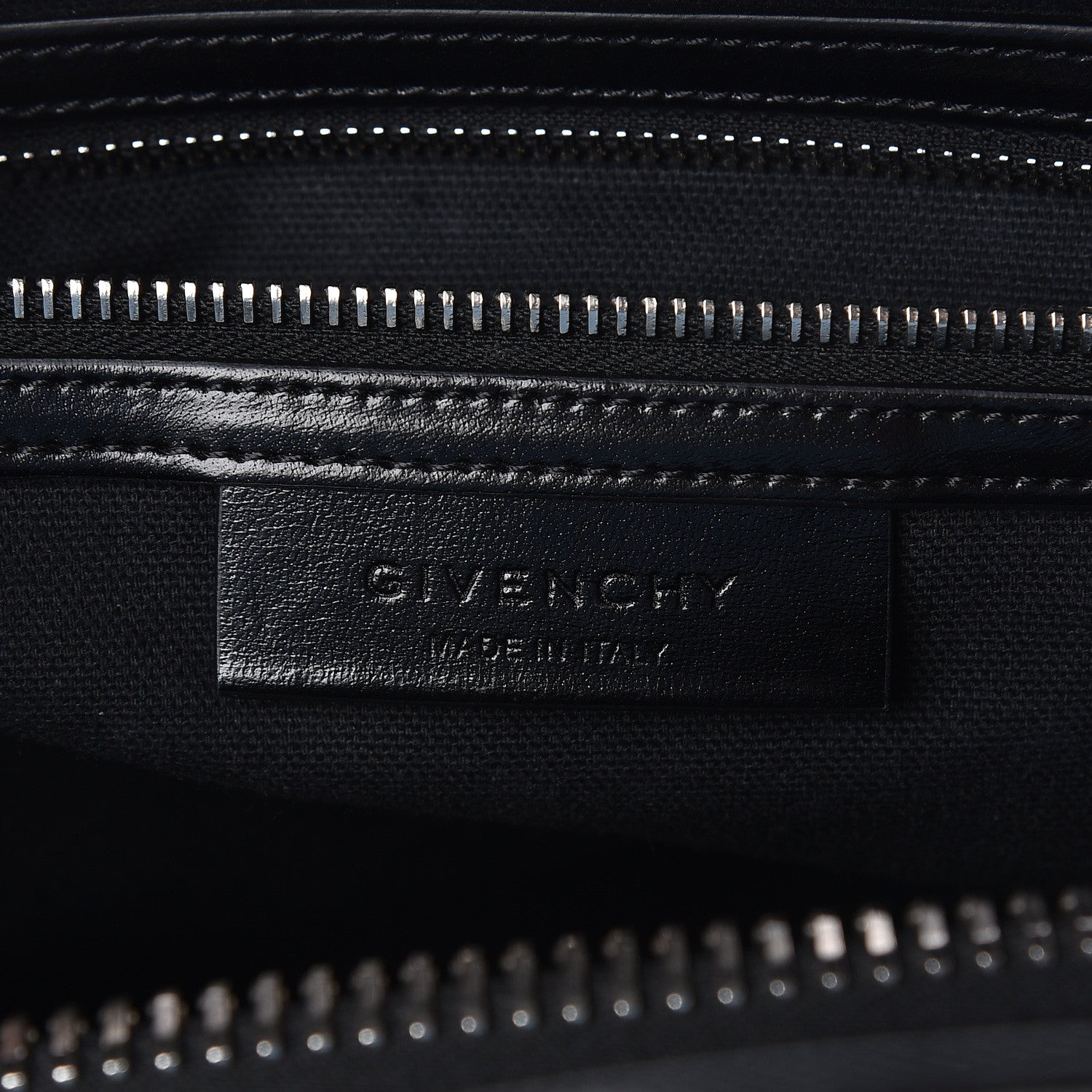 Givenchy Shiny Lord Calfskin Medium Antigona Black 5 of 10