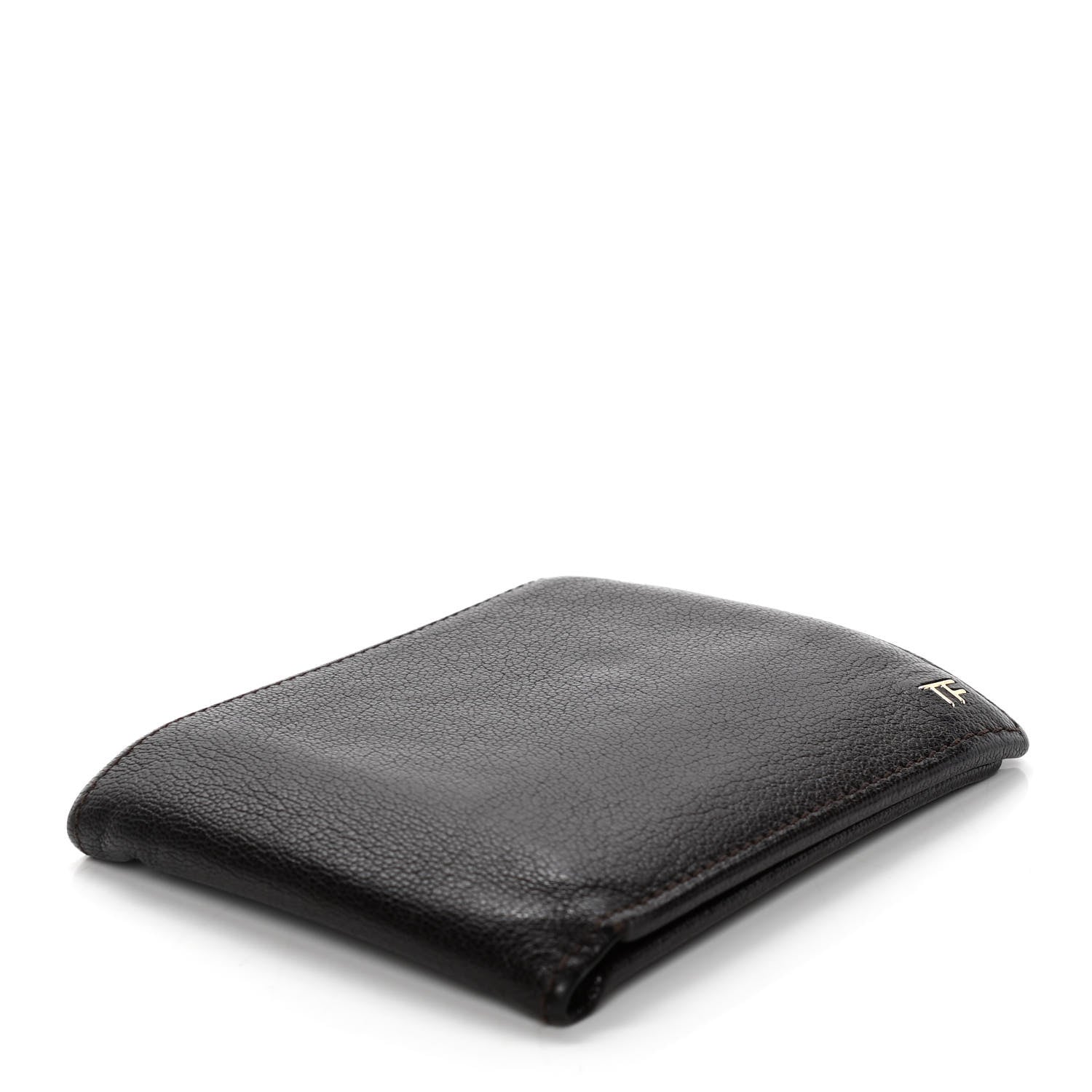 Tom Ford Goatskin Bi-Fold Wallet Dark Brown 4 of 11