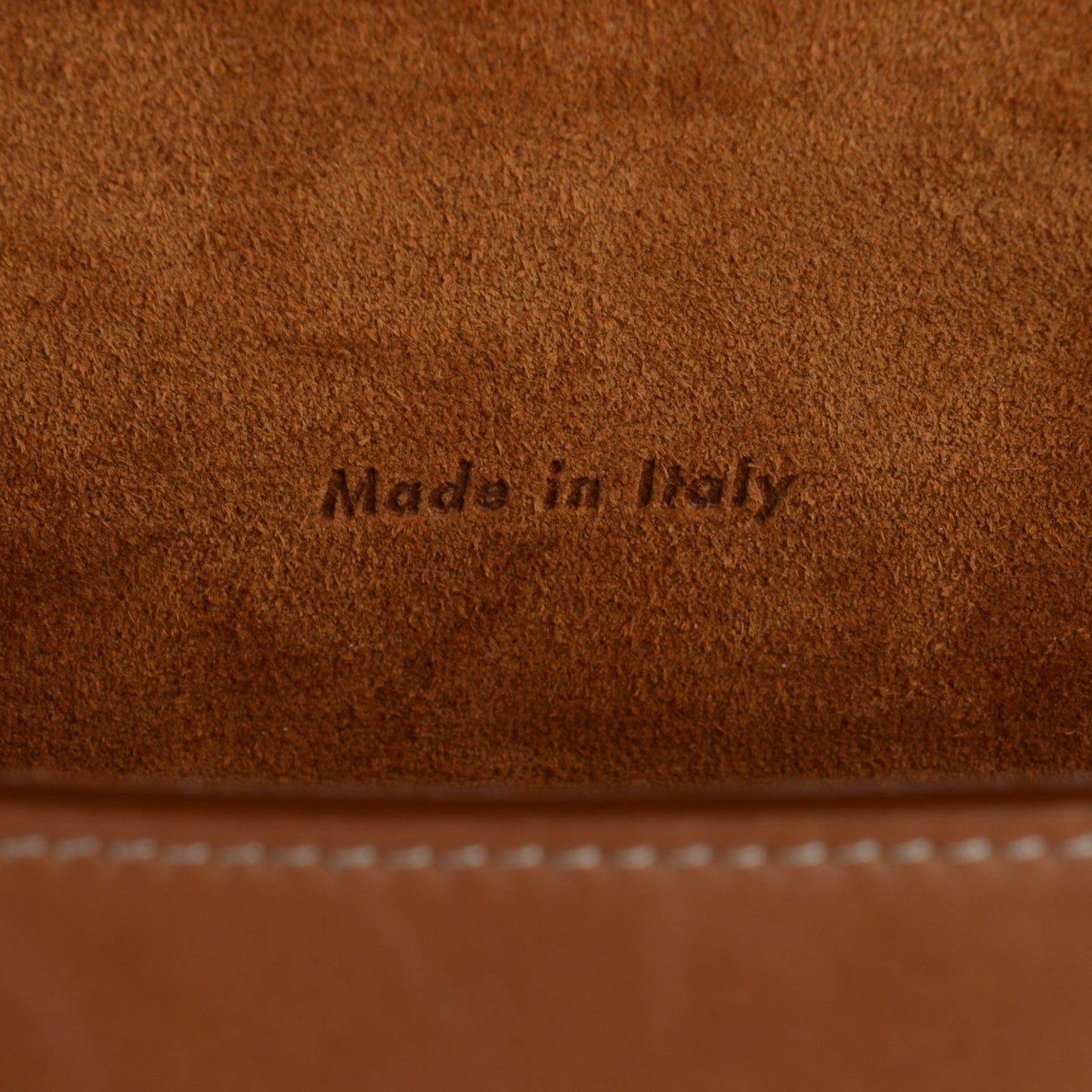 Natural Calfskin Trotteur Messenger Tan