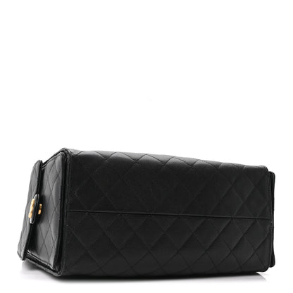 Chanel Caviar Quilted Medium Chanel 25 Handbag Black 5 of 11