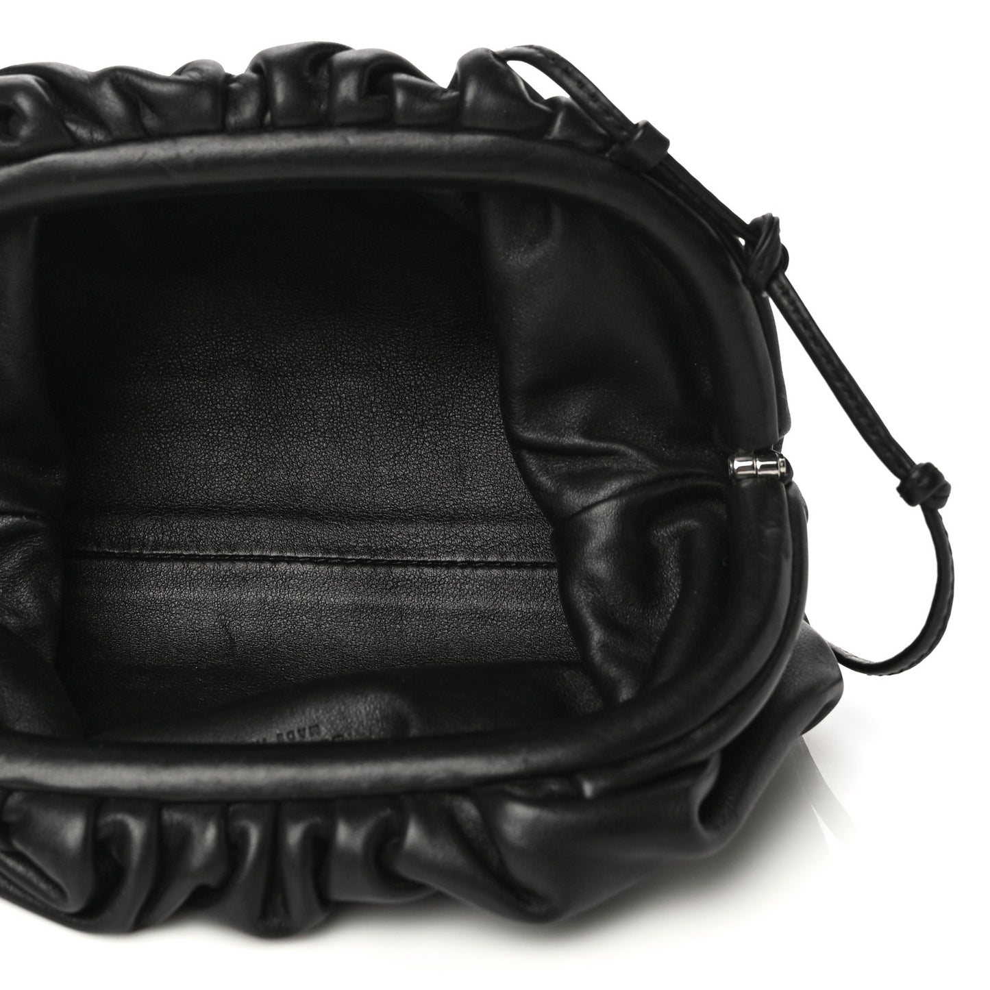 Butter Calfskin The Mini Pouch Black