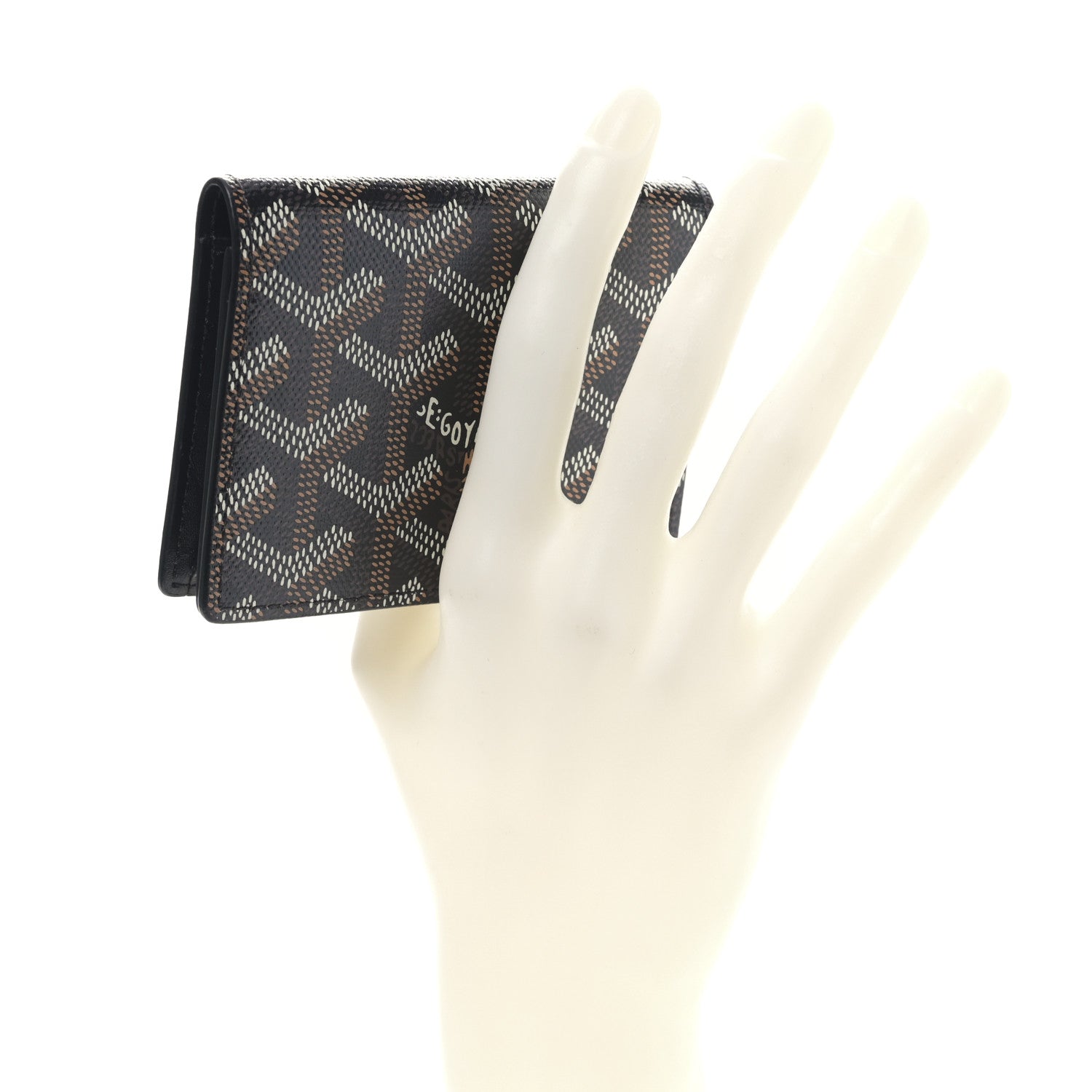 Goyard Goyardine Business Card Holder Black 2 of 8