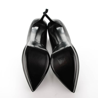 Saint Laurent Calfskin Classic Janis 80 Escarpin Pumps 40 Black 5 of 8