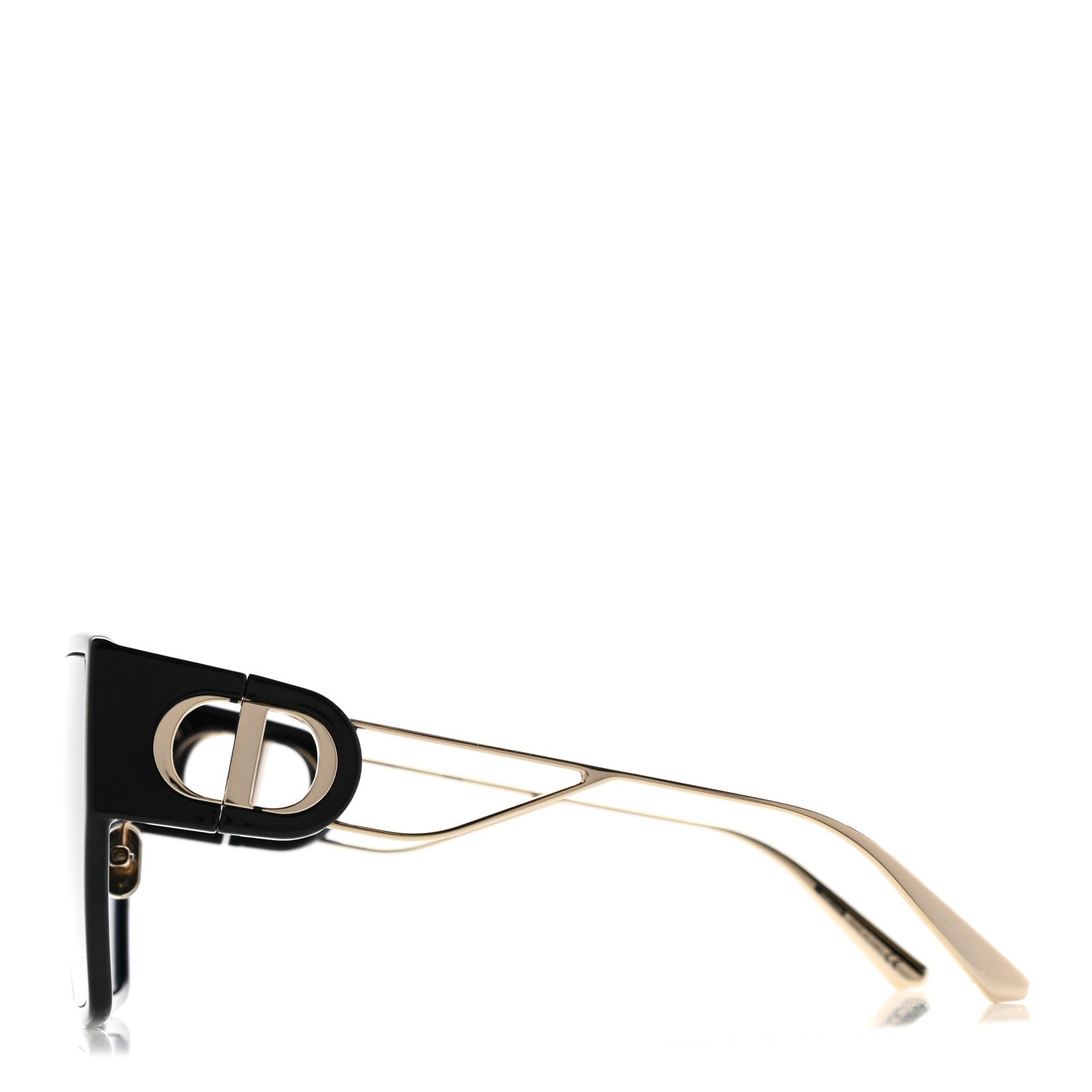 Christian Dior Butterfly 30 Montaigne Sunglasses Black Gold 3 of 12