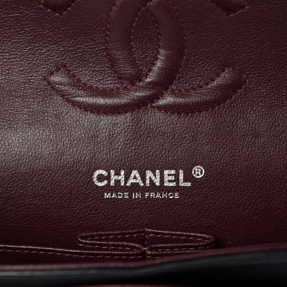 Chanel Lambskin Quilted Medium Double Flap Black 12 of 14
