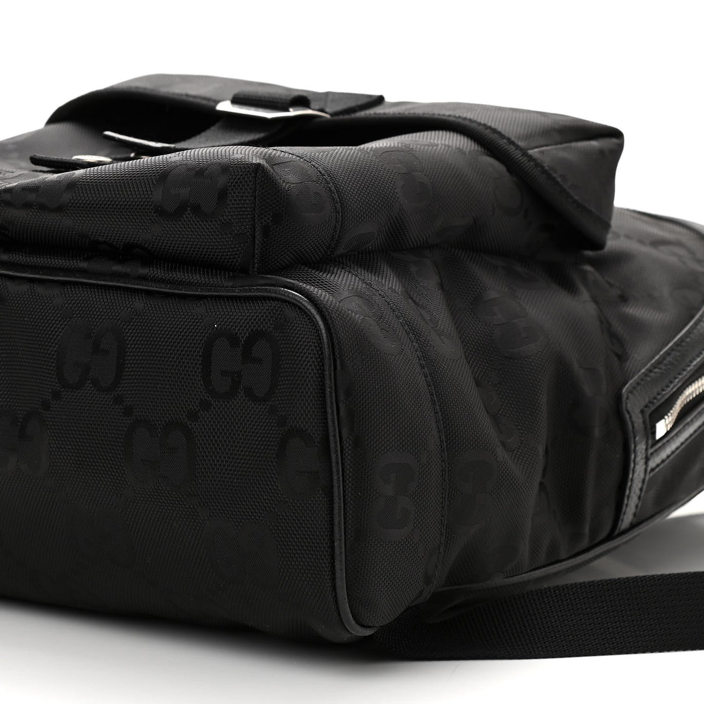 Econyl Nylon Monogram Off The Grid Backpack Black