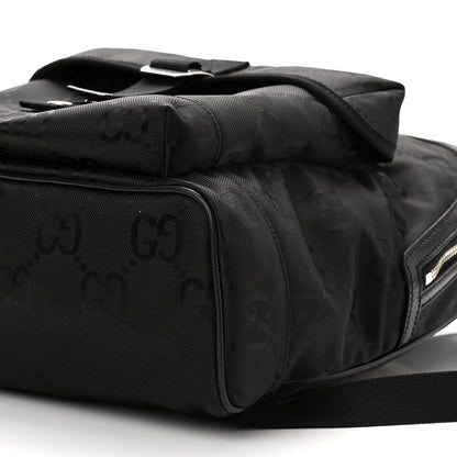 Gucci Econyl Nylon Monogram Off The Grid Backpack Black 10 of 10