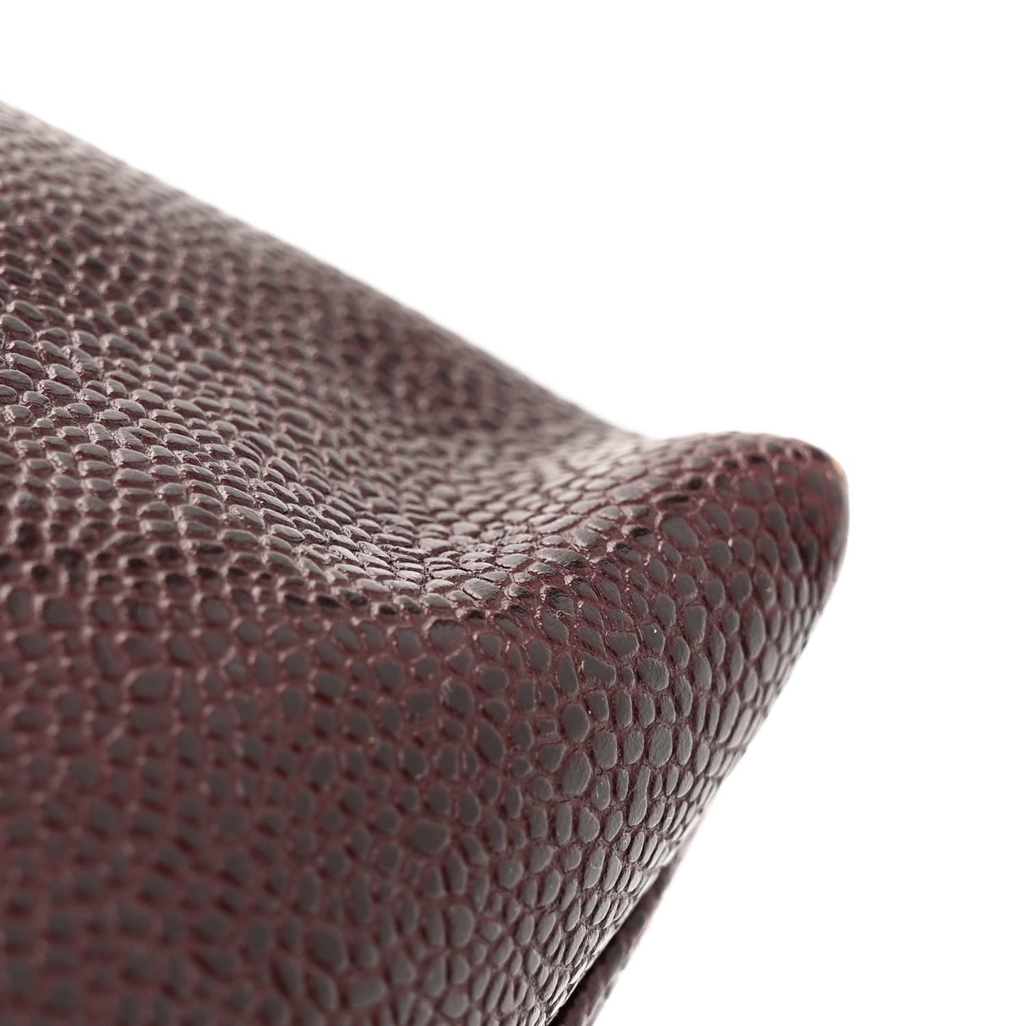 Caviar Shoulder Bag Burgundy