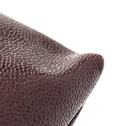 Chanel Caviar Shoulder Bag Burgundy 13 of 13
