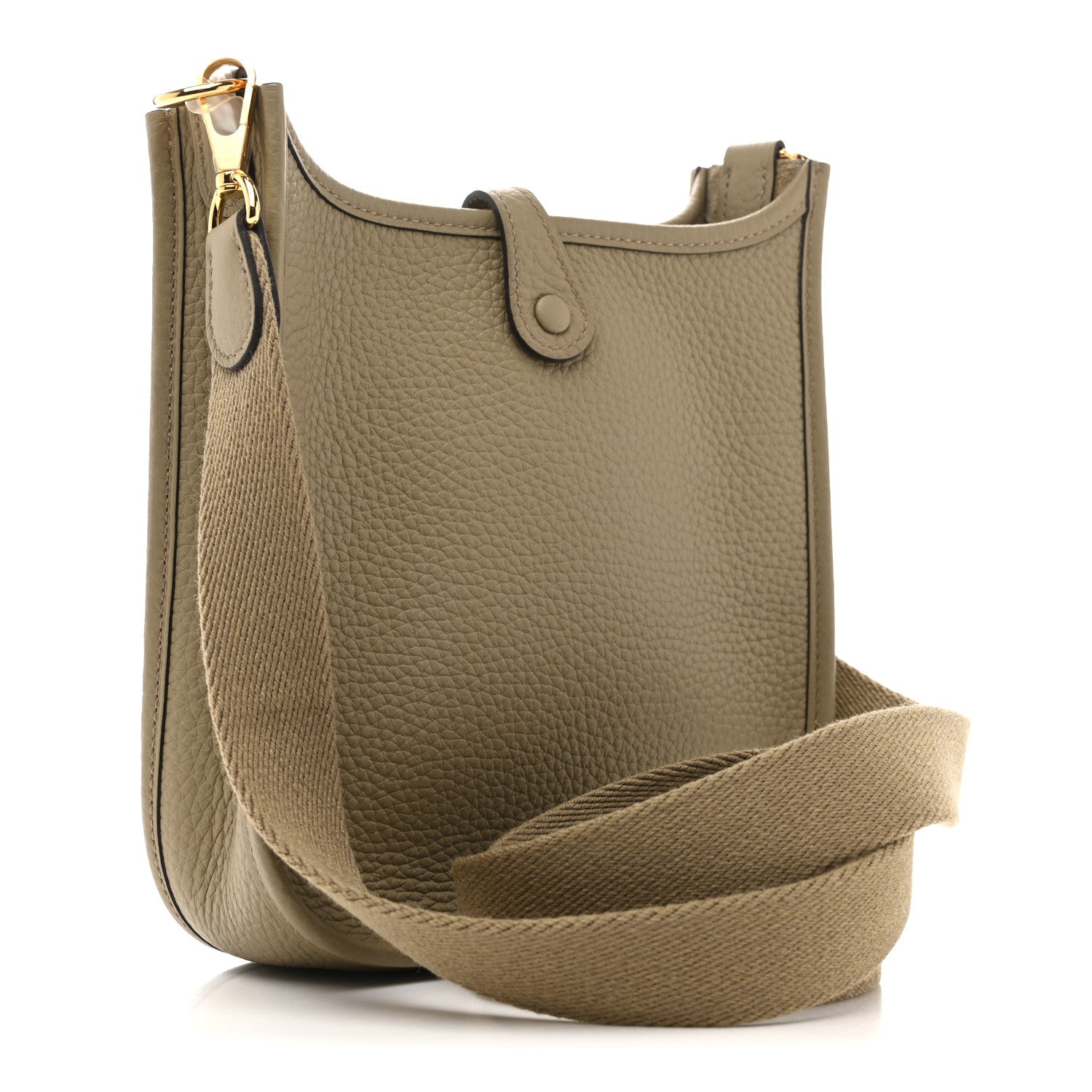 Hermes Taurillon Clemence Evelyne TPM Beige Marfa 3 of 11