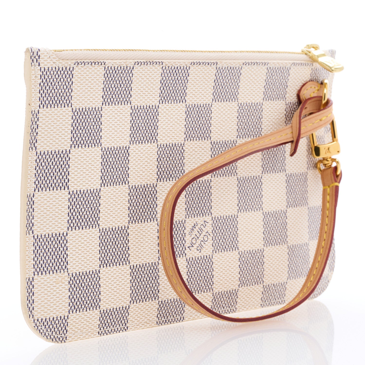 Louis Vuitton Damier Azur Neverfull PM Pochette 3 of 6