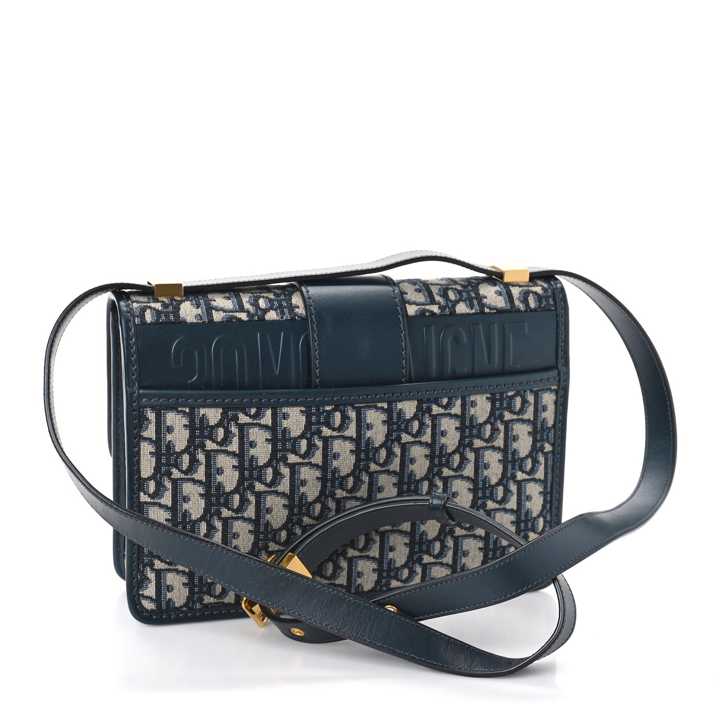 Oblique 30 Montaigne Flap Bag Blue