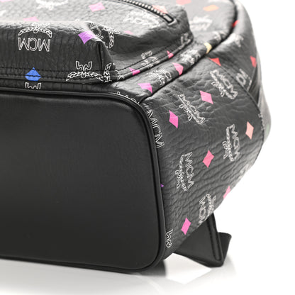 MCM Skyoptic Visetos Small Stark Backpack Spectrum Diamond Black 6 of 9
