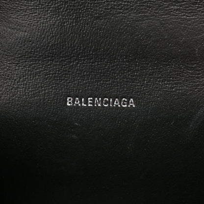 Balenciaga Metallic Shiny Calfskin Hourglass Top Handle Bag XS Pink 6 of 12