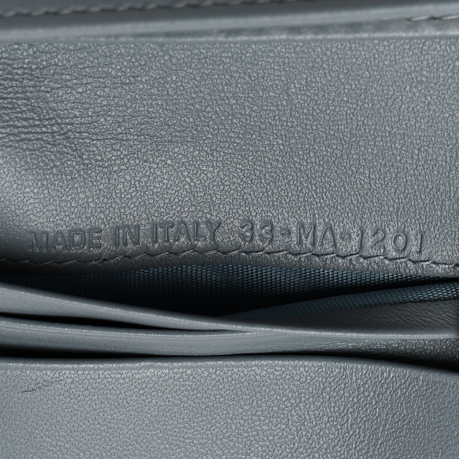 Christian Dior Lambskin Cannage Mini Lady Dior Wallet Cloud Blue 13 of 14