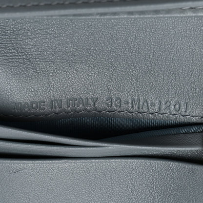 Christian Dior Lambskin Cannage Mini Lady Dior Wallet Cloud Blue 13 of 14