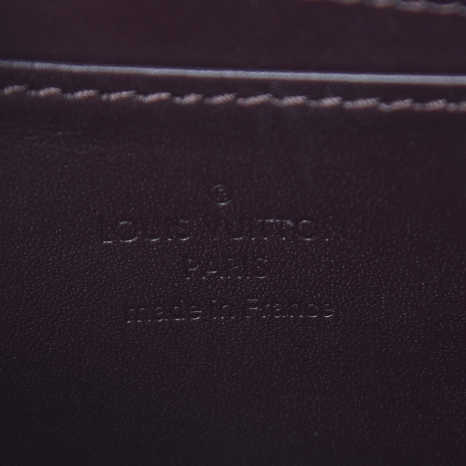 Louis Vuitton Vernis Zippy Coin Purse Wallet Amarante 6 of 6