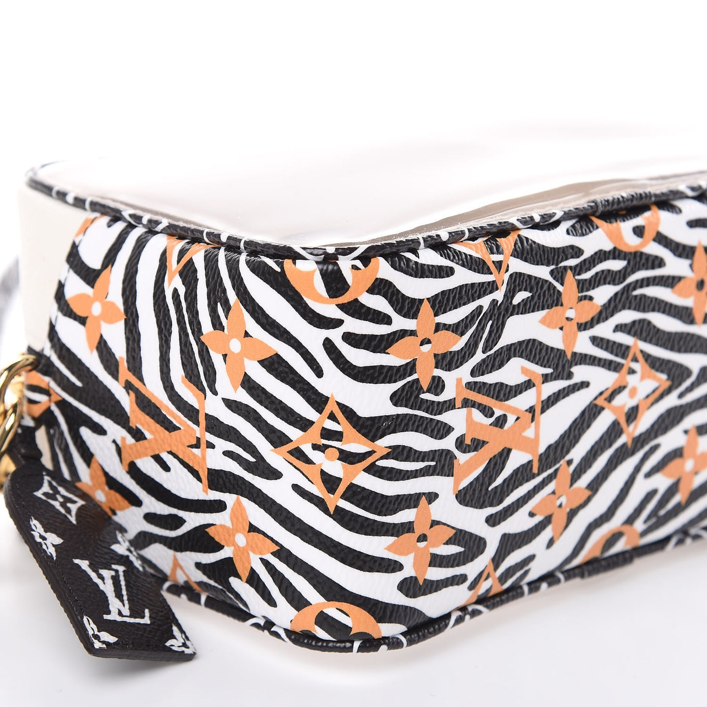 Monogram Giant Jungle Beach Pouch Ivory