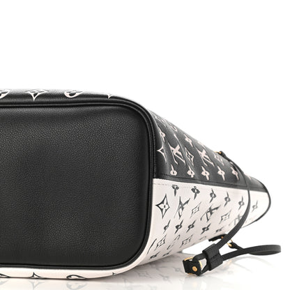 Louis Vuitton Empreinte Spring In The City Neverfull MM Black White Pink 9 of 9