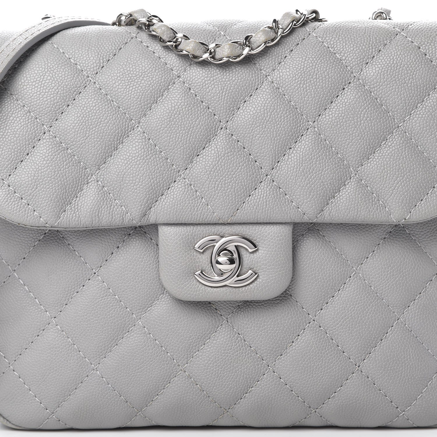 Chanel Caviar Quilted Medium Urban Companion Flap Grey 8 of 10