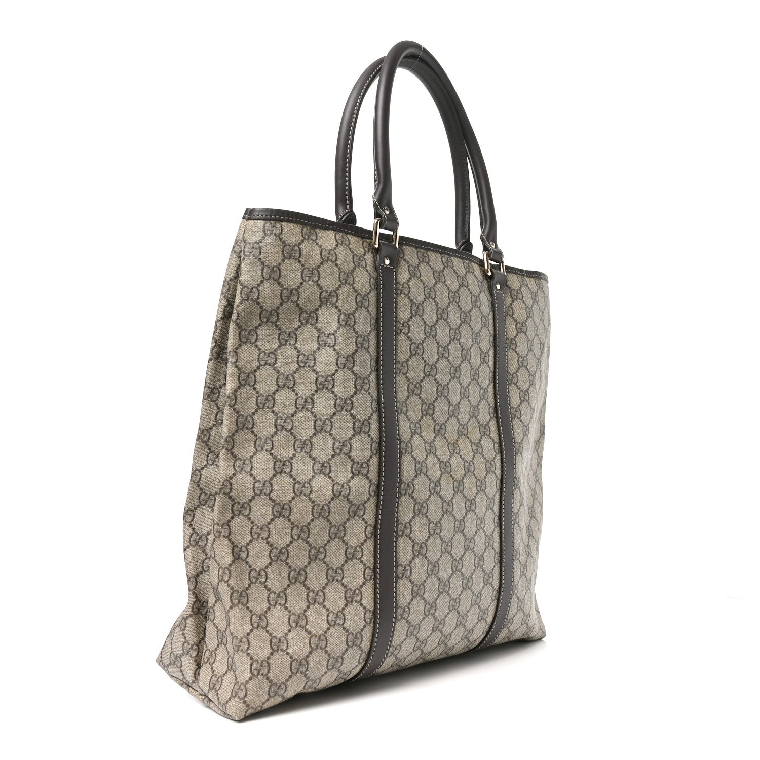 Gucci GG Plus Monogram Joy Vertical Tote Dark Brown 3 of 10