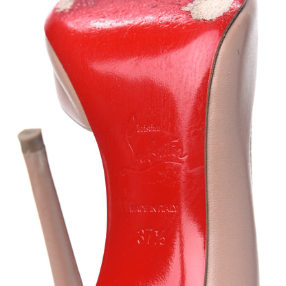 Christian Louboutin Nappa Iriza 100 Pumps 37.5 Nude 6 of 21