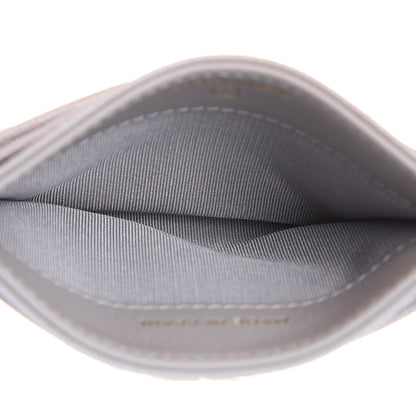 Chanel Caviar Quilted Boy Card Holder Grey 5 of 9