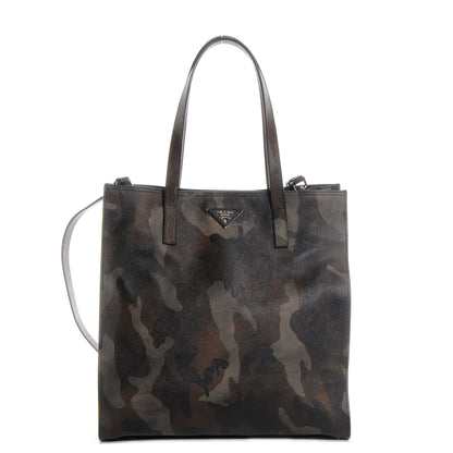 Prada Saffiano Soft Camouflage Military Tote Mimetico 1 of 10