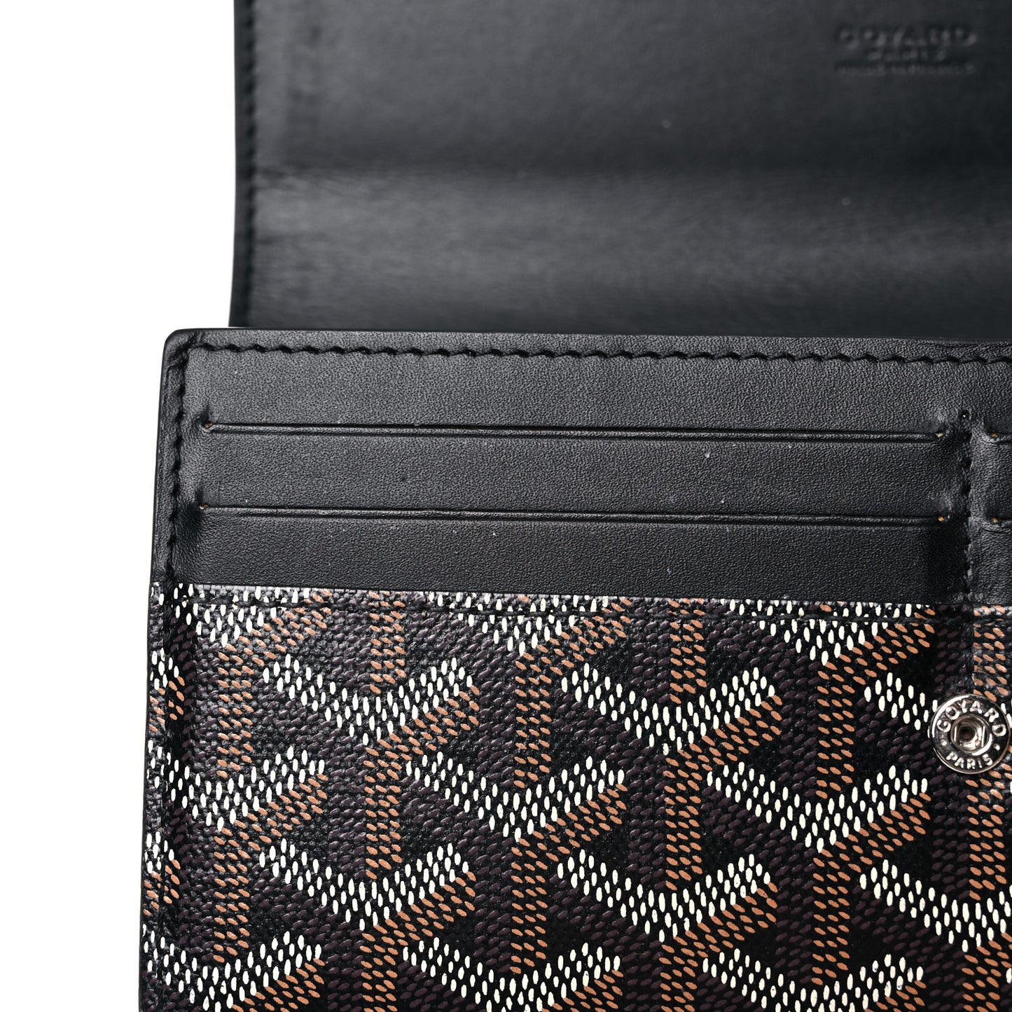 Goyardine Varenne Long Wallet Black