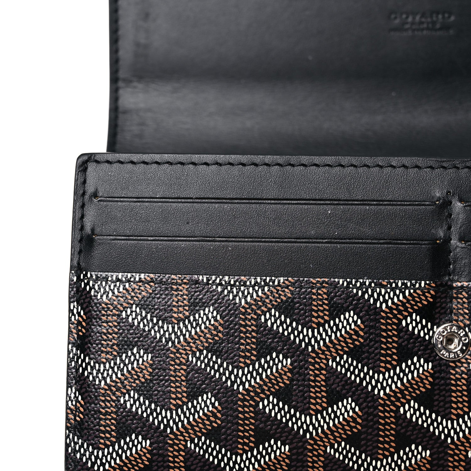 Goyard Goyardine Varenne Long Wallet Black 25 of 26