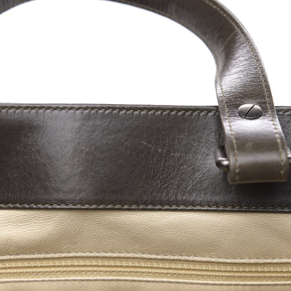 Chanel Glazed Calfskin Boy Satchel Flap Dark Grey 15 of 16