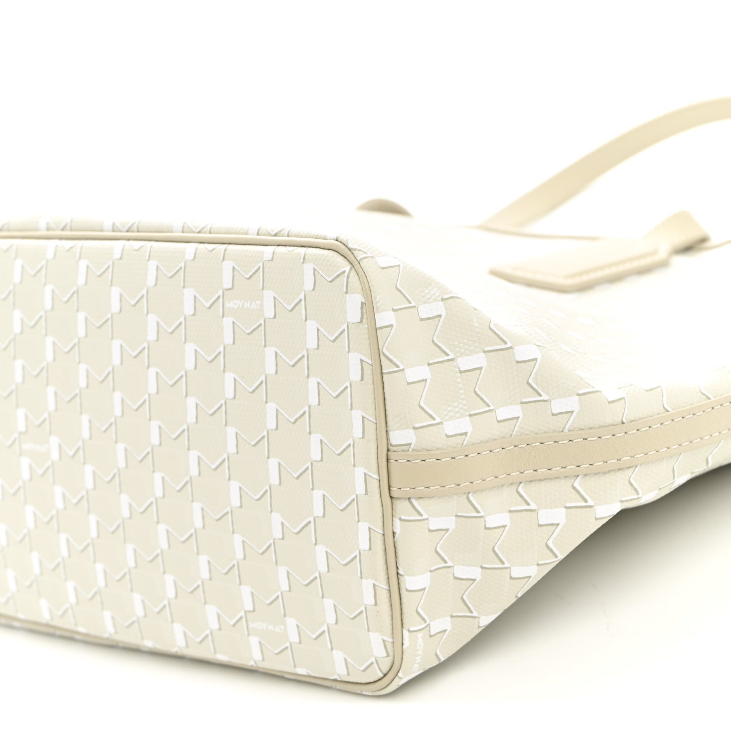 Calfskin Canvas M Tote PM Beige