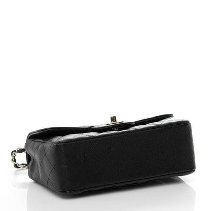 Chanel Caviar Quilted Mini Rectangular Flap Black 4 of 8
