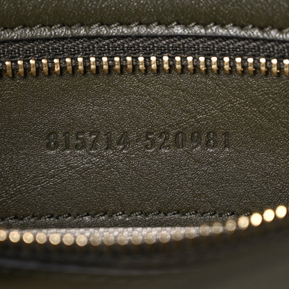 Gucci Roxy Calfskin Medium Blondie Top Handle Bag Forest Green 6 of 9