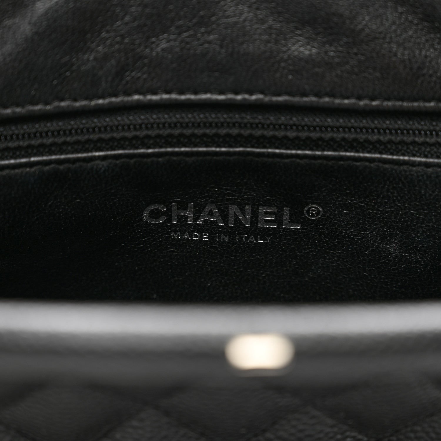 Chanel Caviar Quilted Timeless Clutch Black 6 of 7