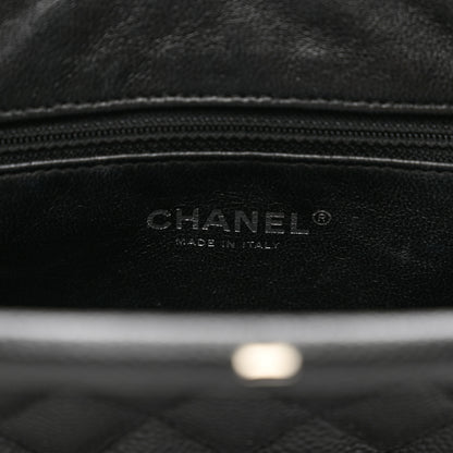 Chanel Caviar Quilted Timeless Clutch Black 6 of 7