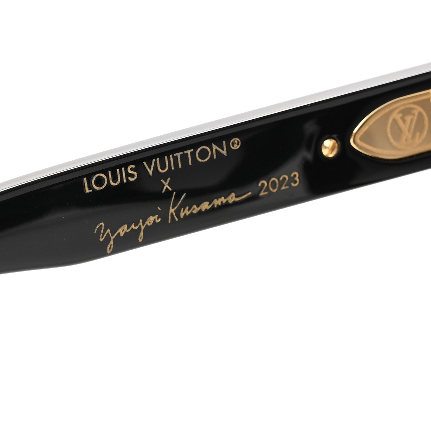 Louis Vuitton LV X YK Acetate Painted Dots Sunglasses Z1902W Black White 5 of 9