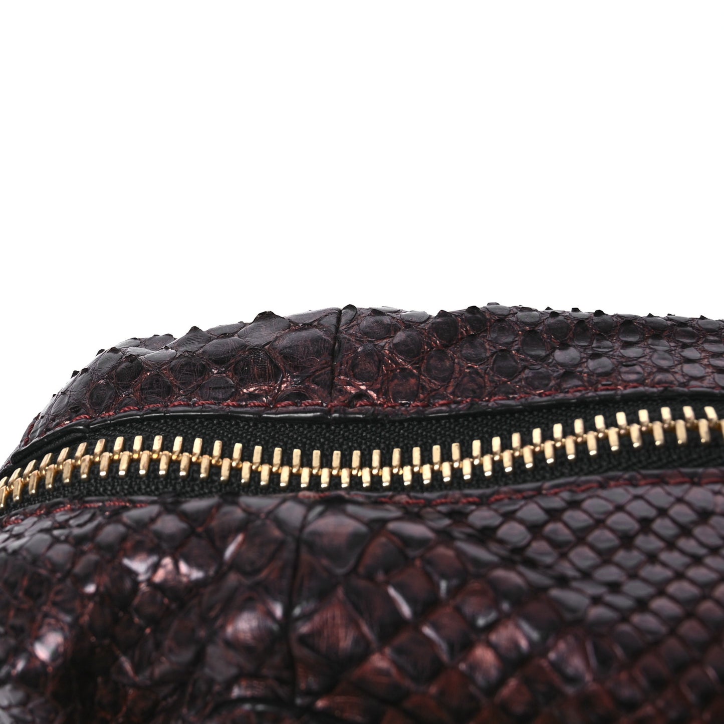 Snakeskin Medium Paraty Gold Berry