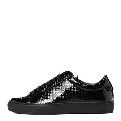 Givenchy Patent Calfskin 4G Urban Street Sneakers 36 Black 1 of 8