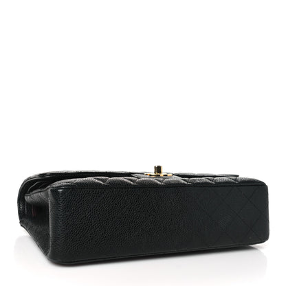 Chanel Caviar Quilted Medium Double Flap Black 4 of 10