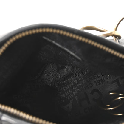 Chanel Lambskin Small Chain Hobo Black 5 of 10