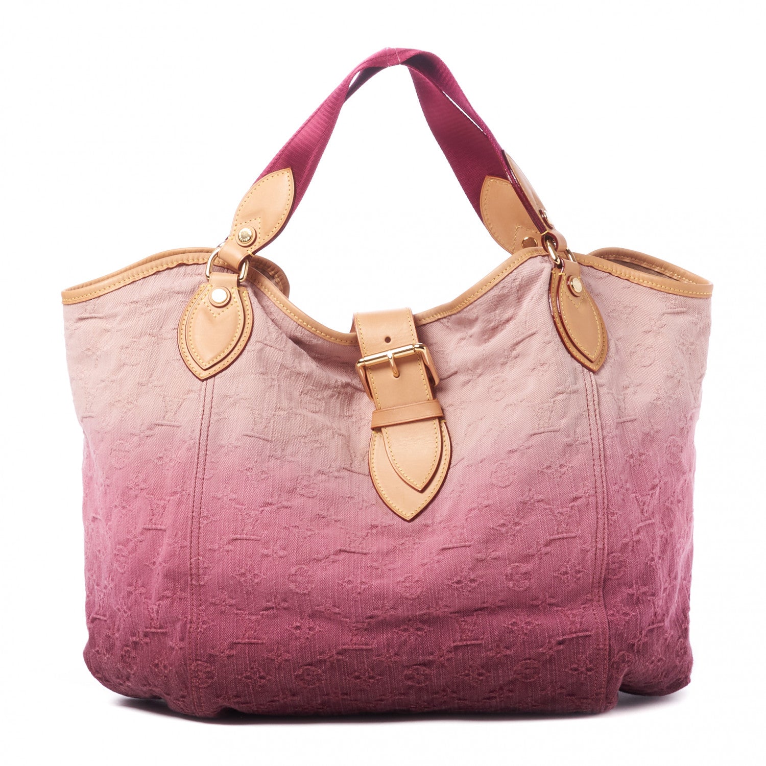 Louis Vuitton Denim Quilted Monogram Sunbeam Rouge Fauviste 1 of 7