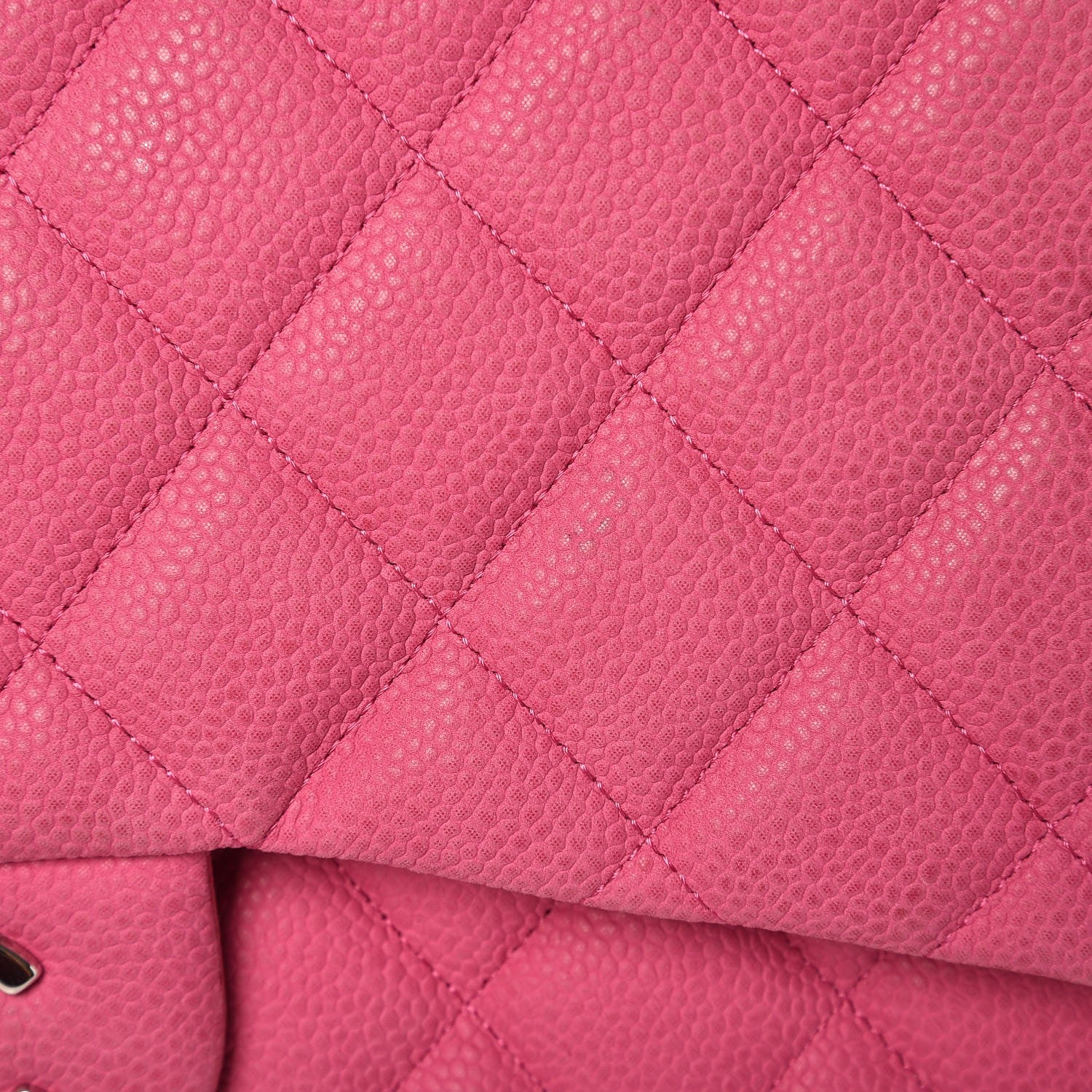 Chanel Iridescent Caviar Quilted Jumbo Double Flap Pink 26 of 29