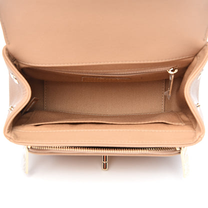 Chanel Caviar Quilted Small Business Affinity Flap Beige 5 of 12