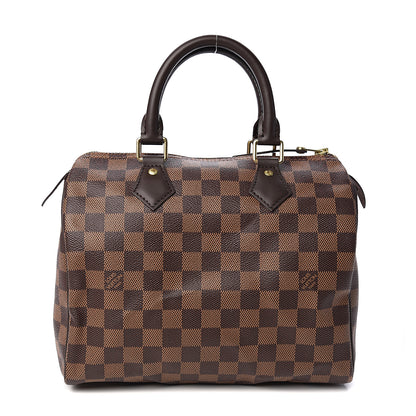 Louis Vuitton Damier Ebene Speedy 25 1 of 10