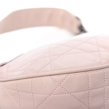 Christian Dior Lambskin Cannage Small Hobo Light Pink 20 of 21