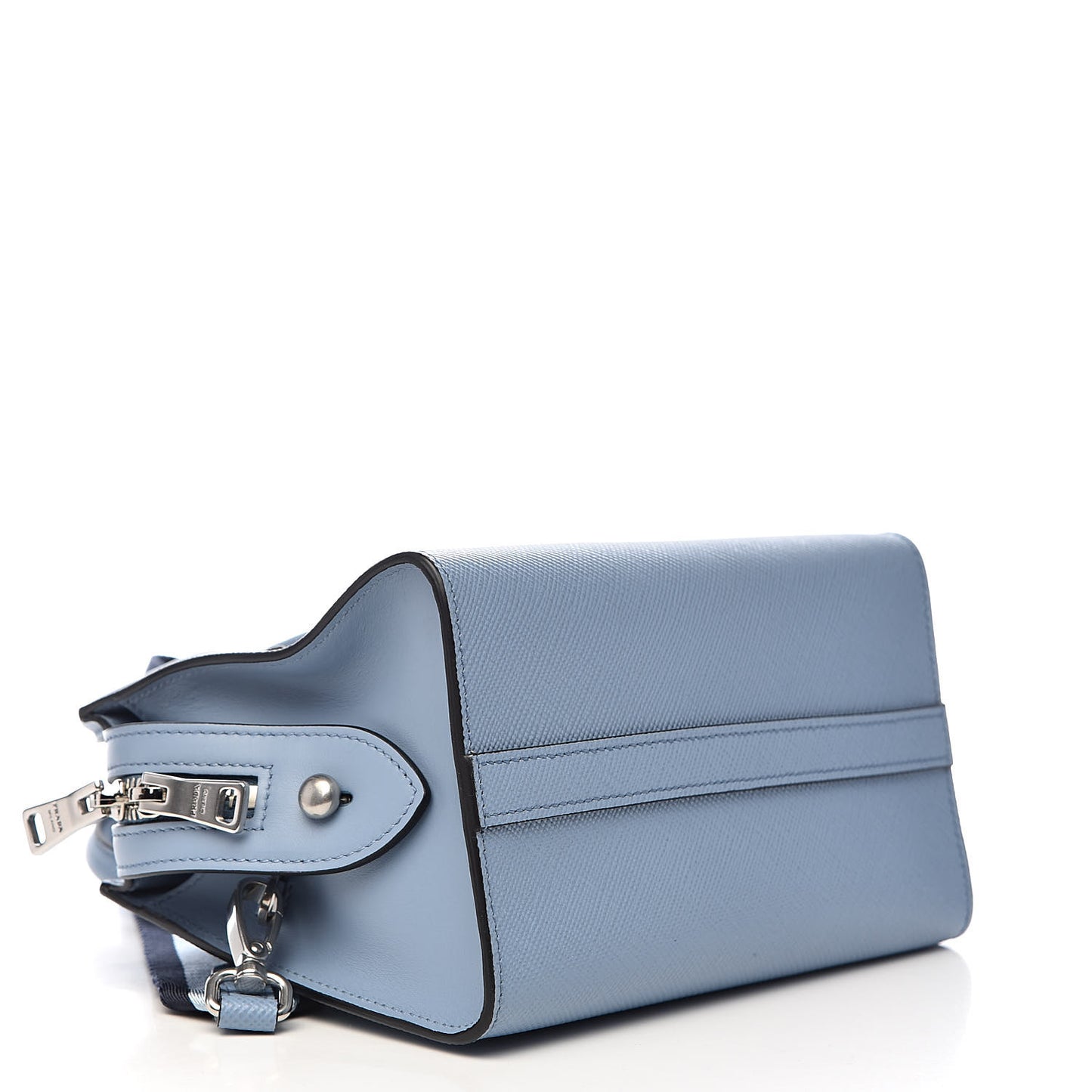 Saffiano Cuir Calfskin Mini Monochrome Top Handle Tote Astrale