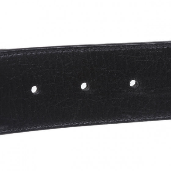 Monogram Boot Buckle Belt 80 32 Black