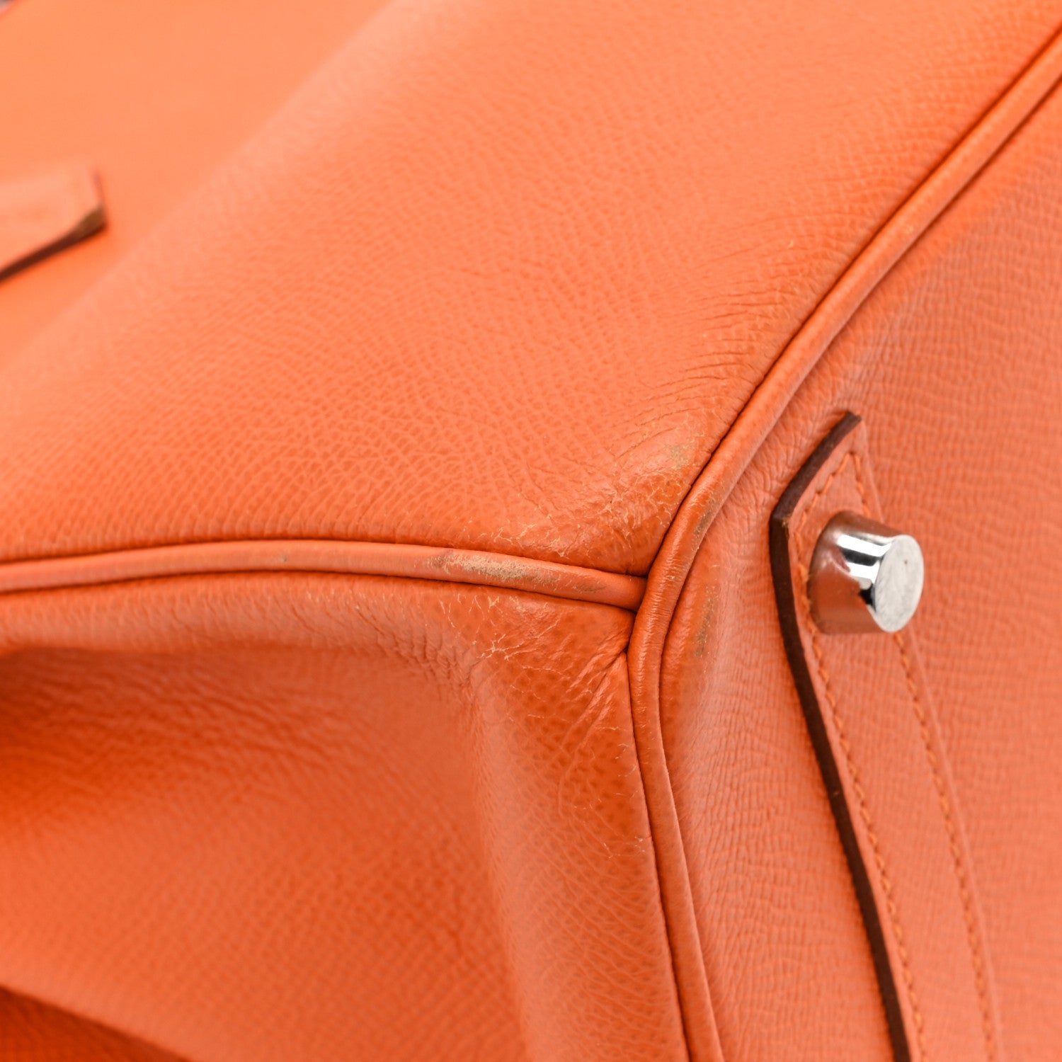 Hermes Epsom Birkin 30 Orange 18 of 19