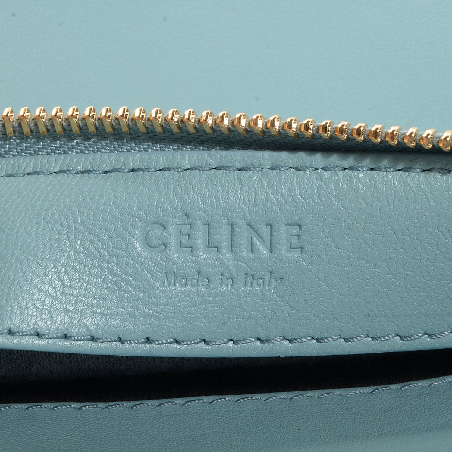 Celine Lambskin Small Trio Crossbody Bag Glacier 6 of 8